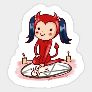 Kawaii Voodoo Sticker